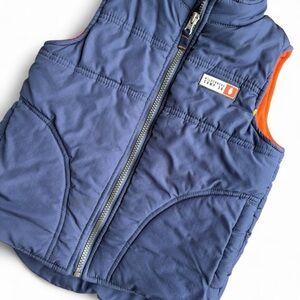 Carters Wilderness Camp 36 Boys 4  Fleece Lined Full Zip Vest